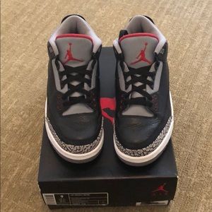 2011 Retro Jordan 3s “Black Cement”